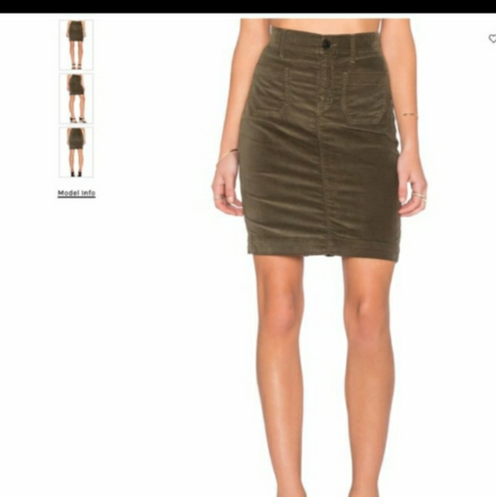 Hudson Fiona Sailor Pencil skirt size 27